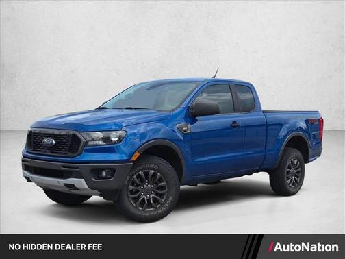 Lightning Blue Metallic 2019 Ford Ranger XLT