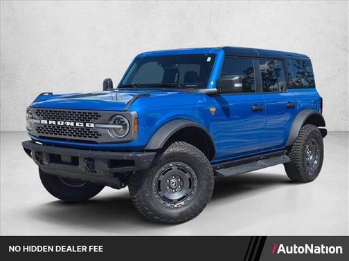 Velocity Blue Metallic 2024 Ford Bronco Badlands