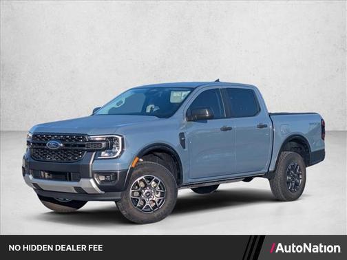 Azure Gray Metallic Tri-Coat 2024 Ford Ranger XLT