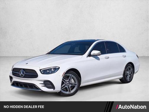 Polar White 2023 Mercedes-Benz E-Class 4MATIC