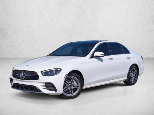 Polar White 2023 Mercedes-Benz E-Class 4MATIC