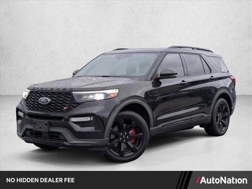 Agate Black Metallic 2020 Ford Explorer ST