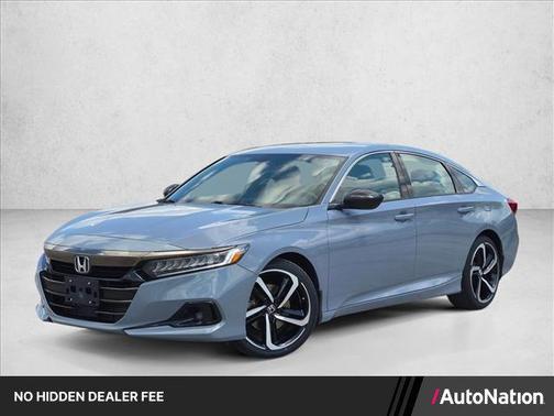 Sonic Gray Pearl 2022 Honda Accord Sport 1.5T