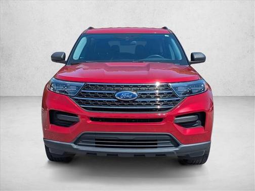 Rapid Red Metallic Tinted Clearcoat 2022 Ford Explorer XLT