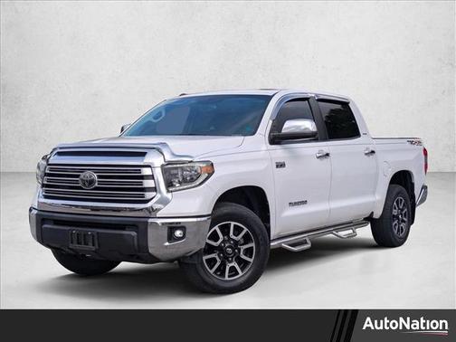 Super White 2018 Toyota Tundra Limited