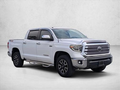 Super White 2018 Toyota Tundra Limited