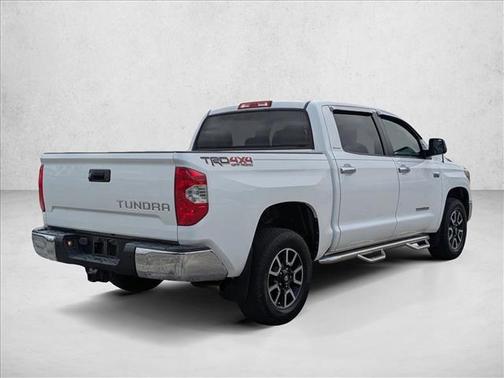 Super White 2018 Toyota Tundra Limited