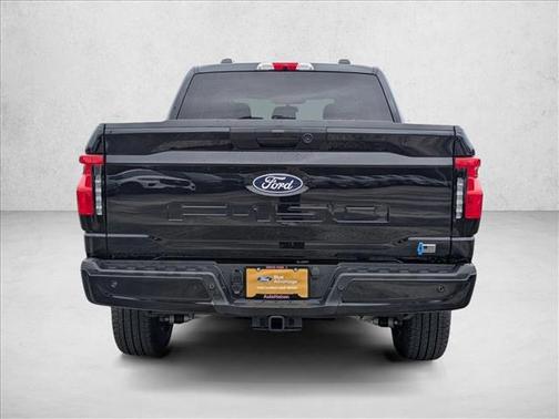 Agate Black Metallic 2025 Ford F-150 Lightning XLT