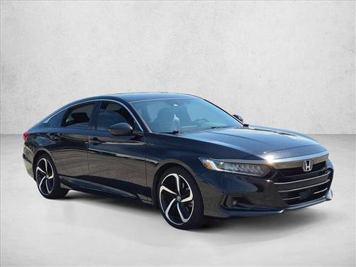 Crystal Black Pearl 2022 Honda Accord Sport 1.5T