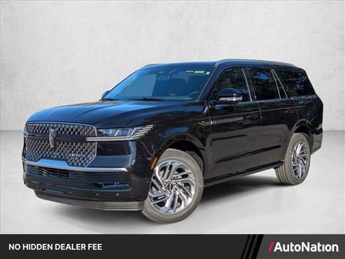 Infinite Black Metallic Clearcoat 2025 Lincoln Navigator Reserve