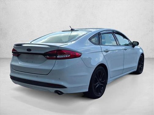 White 2017 Ford Fusion SE
