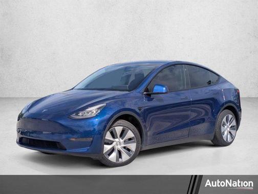 Deep Blue Metallic 2021 Tesla Model Y Long Range Dual Motor All-Wheel Drive