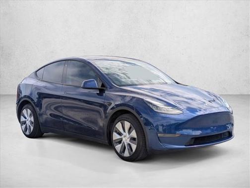Deep Blue Metallic 2021 Tesla Model Y Long Range Dual Motor All-Wheel Drive