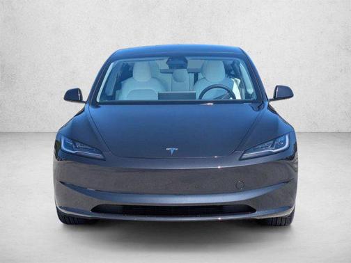 Stealth Grey 2025 Tesla Model 3 Long Range
