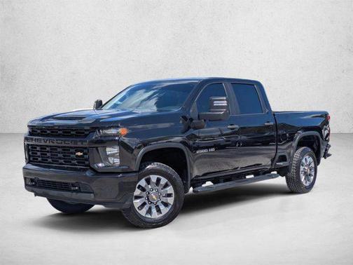 Mosaic Black Metallic 2022 Chevrolet Silverado 2500 Custom