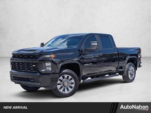 Mosaic Black Metallic 2022 Chevrolet Silverado 2500 Custom