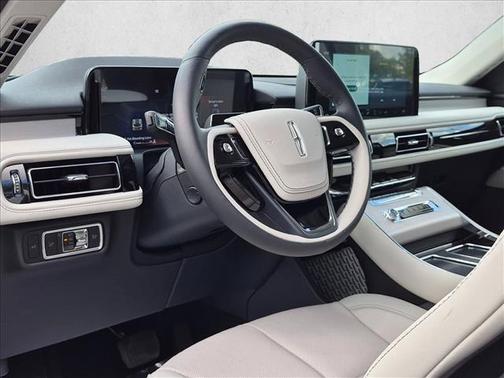 Pristine White Metallic Tri-Coat 2026 Lincoln Aviator Reserve AWD