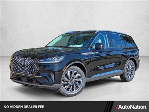 Infinite Black Metallic Clearcoat 2026 Lincoln Aviator Premiere