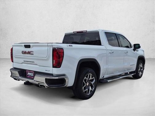Summit White 2023 GMC Sierra 1500 SLT