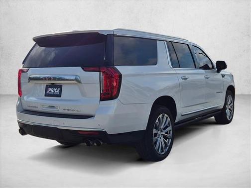 White Frost Tricoat 2022 GMC Yukon XL Denali