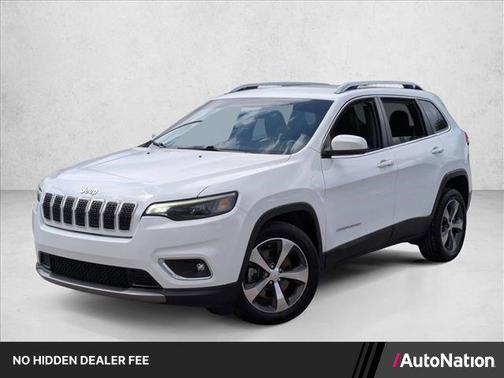 Bright White Clearcoat 2019 Jeep Cherokee Limited