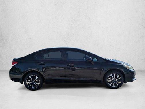 Crystal Black Pearl 2013 Honda Civic EX