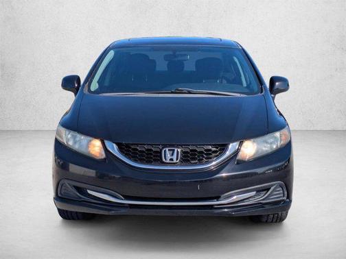 Crystal Black Pearl 2013 Honda Civic EX