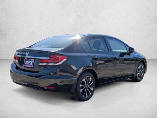 Crystal Black Pearl 2013 Honda Civic EX
