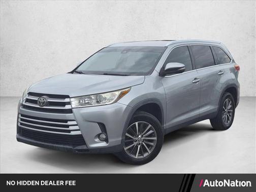 Celestial Silver Metallic 2019 Toyota Highlander XLE