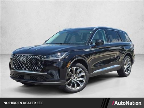 Infinite Black Metallic Clearcoat 2026 Lincoln Aviator Reserve AWD
