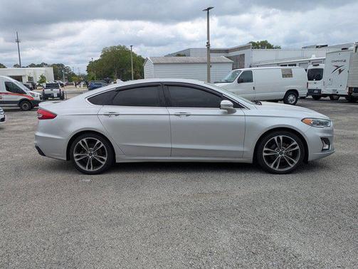 Silver/Gray 2019 Ford Fusion Titanium