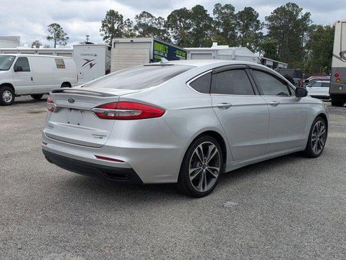 Silver/Gray 2019 Ford Fusion Titanium