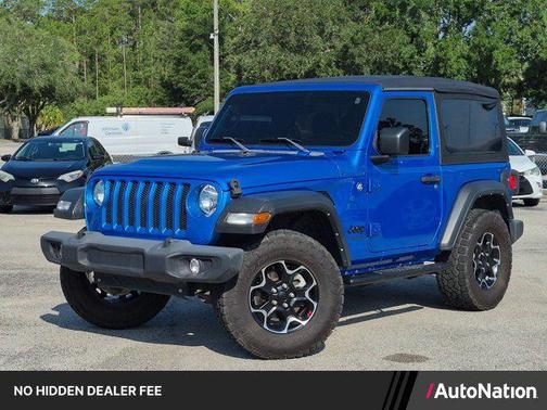 Hydro Blue Pearlcoat 2021 Jeep Wrangler Sport S