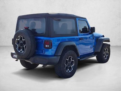 Hydro Blue Pearlcoat 2021 Jeep Wrangler Sport S