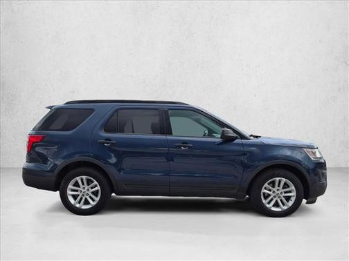 Blue Jeans Metallic 2017 Ford Explorer Base