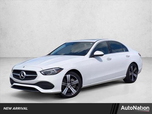 Polar White 2022 Mercedes-Benz C-Class Sedan