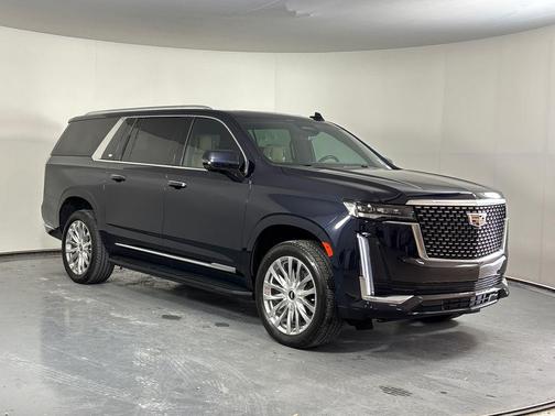 Dark Moon Blue Metallic 2023 Cadillac Escalade ESV Premium Luxury