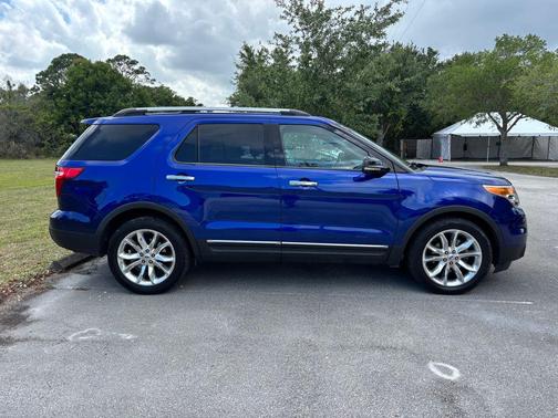 Blue Metallic 2013 Ford Explorer XLT