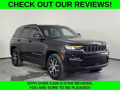 Diamond Black Crystal Pearlcoat 2025 Jeep Grand Cherokee Limited