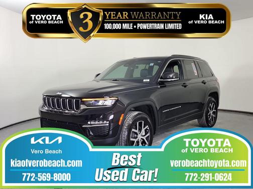 Diamond Black Crystal Pearlcoat 2025 Jeep Grand Cherokee Limited