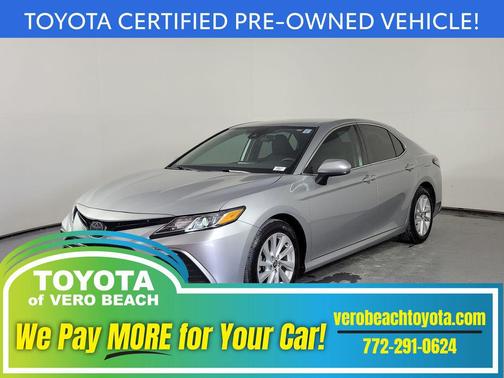 Celestial Silver Metallic 2021 Toyota Camry LE