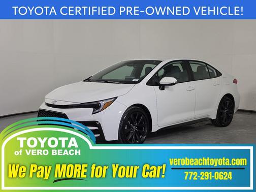 Ice Cap 2023 Toyota Corolla SE