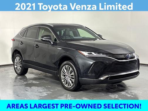 Celestial Black 2021 Toyota Venza Limited