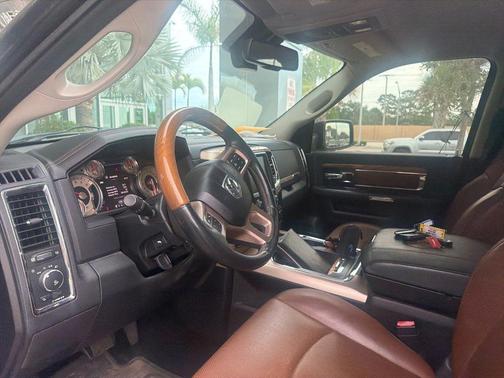 Black Forest Green Pearlcoat 2015 RAM 1500 Longhorn
