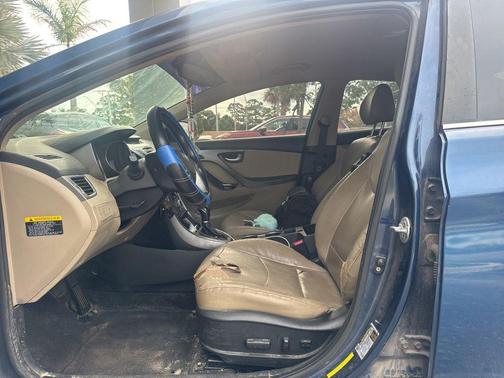 Windy Sea Blue 2014 Hyundai ELANTRA Limited