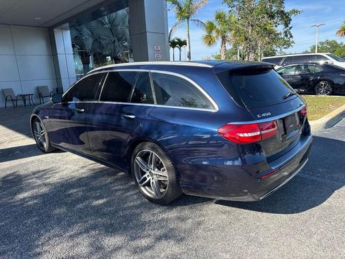 Lunar Blue Metallic 2019 Mercedes-Benz E-Class 4MATIC