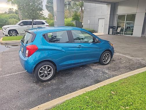 Caribbean Blue Metallic 2021 Chevrolet Spark LS