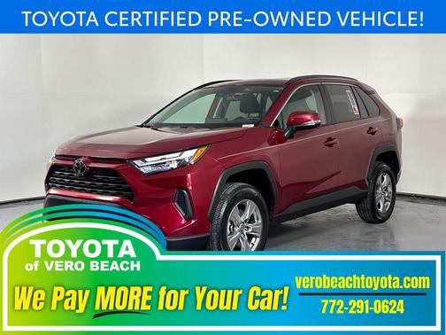 Ruby Flare Pearl 2023 Toyota RAV4 XLE