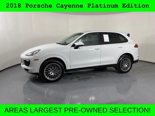 2018 Porsche Cayenne Platinum Edition