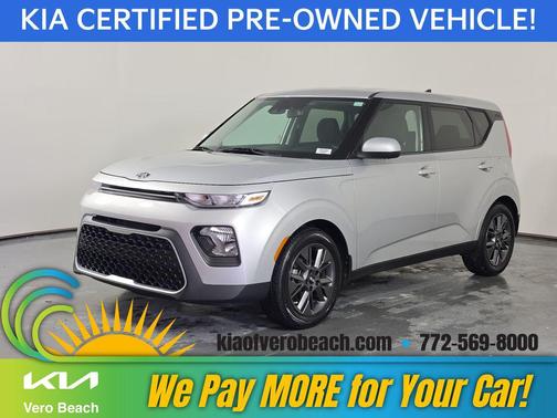 Sparkling Silver 2021 Kia Soul S